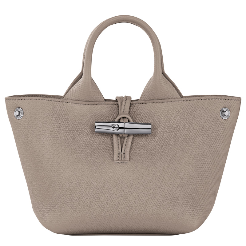 Bolsas Mini Longchamp Le Roseau XS Handbag Feminino Clay | LC-IZBB3520