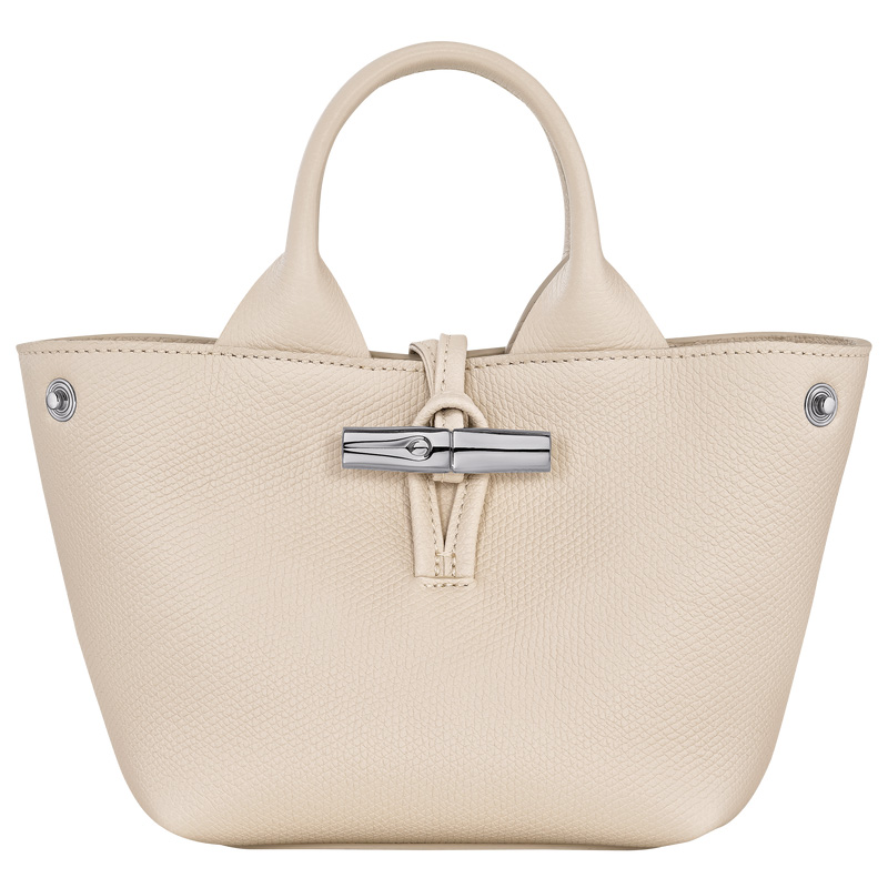 Bolsas Mini Longchamp Le Roseau XS Handbag Feminino Paper | LC-KCIT7866