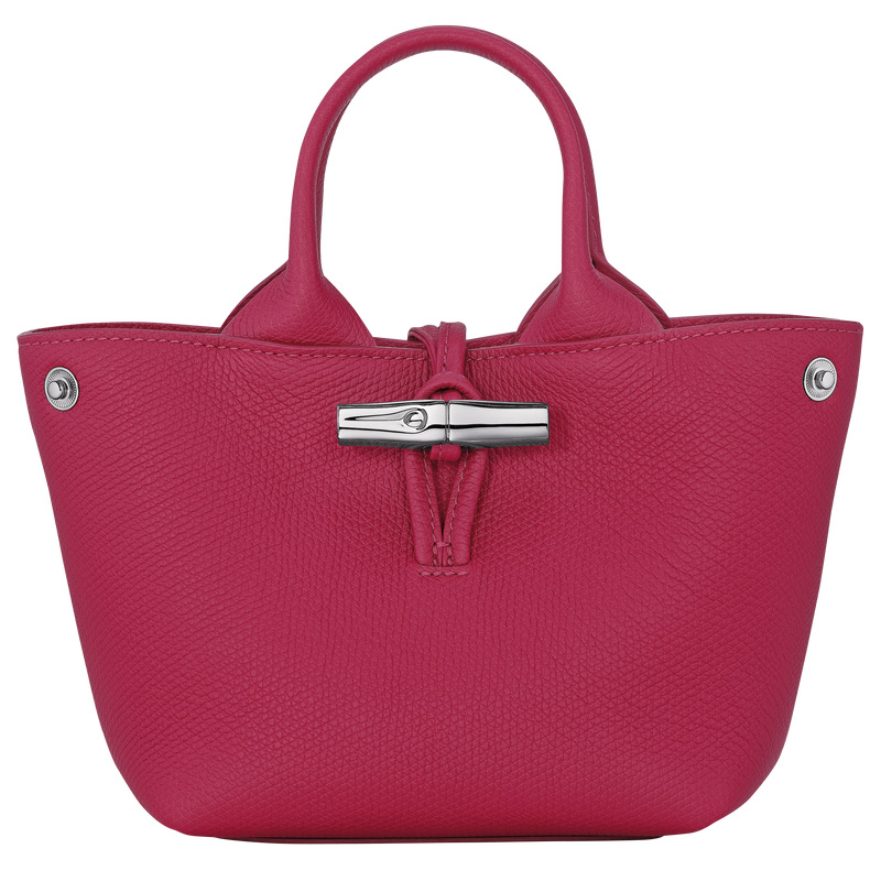 Bolsas Mini Longchamp Le Roseau XS Handbag Feminino Beetroot | LC-IGDX7168