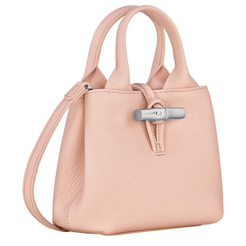 Bolsas Mini Longchamp Le Roseau XS Handbag Feminino Ballerina | LC-JQXB4438
