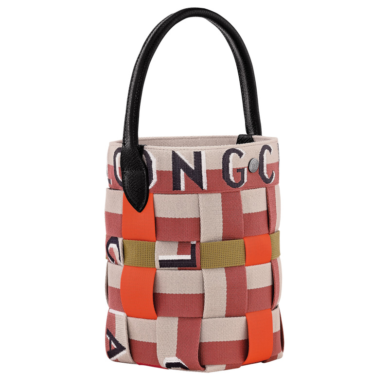 Bolsas Mini Longchamp Re-Play XS Bucket bag Feminino Root / Bark | LC-KSQX6548