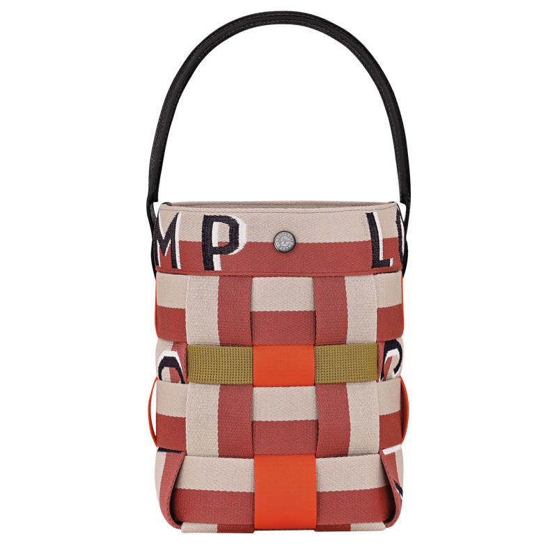 Bolsas Mini Longchamp Re-Play XS Bucket bag Feminino Root / Bark | LC-KSQX6548