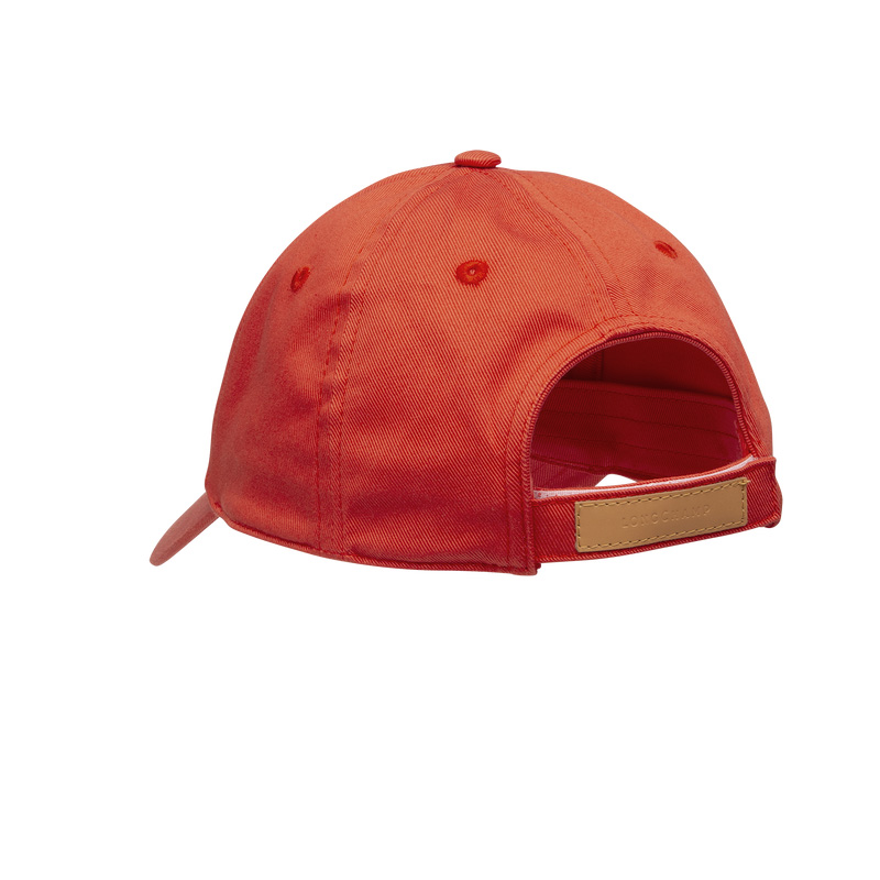 Boné Longchamp Solid cap Feminino Tomato | LC-XGSZ2303