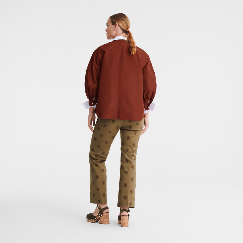 Calças Longchamp Trousers Feminino Artichoke | LC-IBYM6268