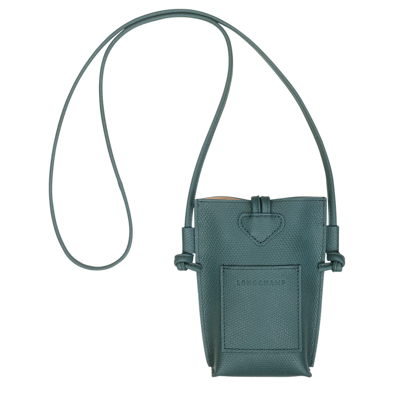 Capa Longchamp Le Roseau Phone case Feminino Cedar | LC-FBAG9122