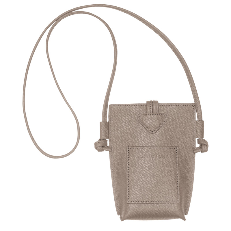 Capa Longchamp Le Roseau Phone case Feminino Clay | LC-UCSH5476
