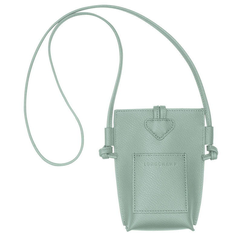 Capa Longchamp Le Roseau Phone case Feminino Celadon | LC-KJPT1036