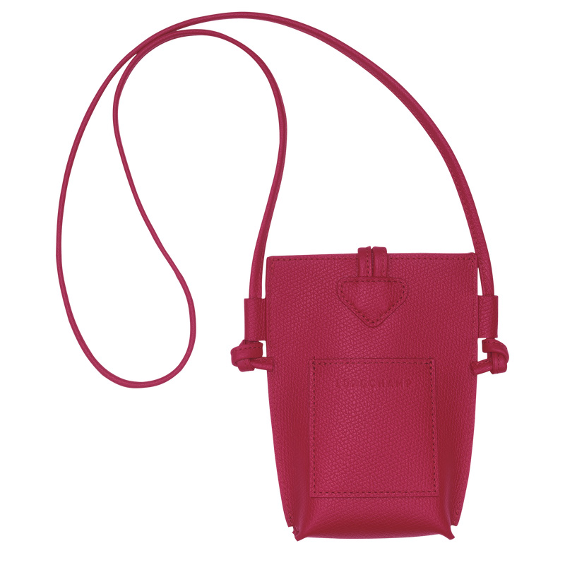 Capa Longchamp Le Roseau Phone case Feminino Beetroot | LC-MSIU3037