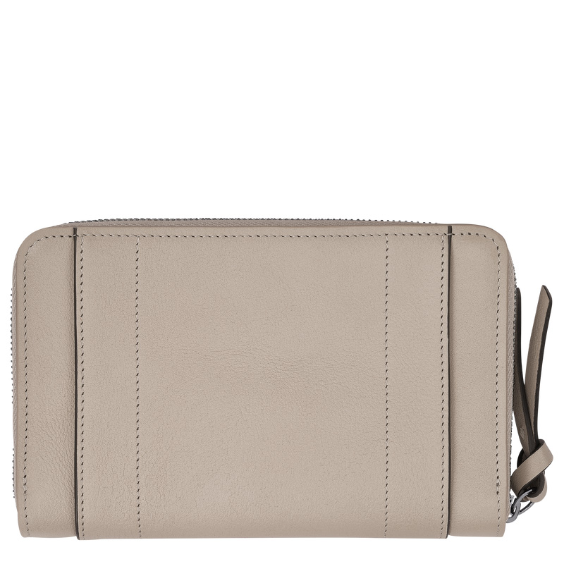 Carteiras Longchamp 3D Wallet Feminino Clay | LC-RZKX0081