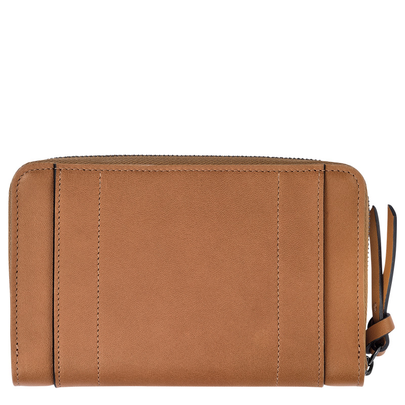 Carteiras Longchamp 3D Wallet Feminino Natural | LC-KAOY6693