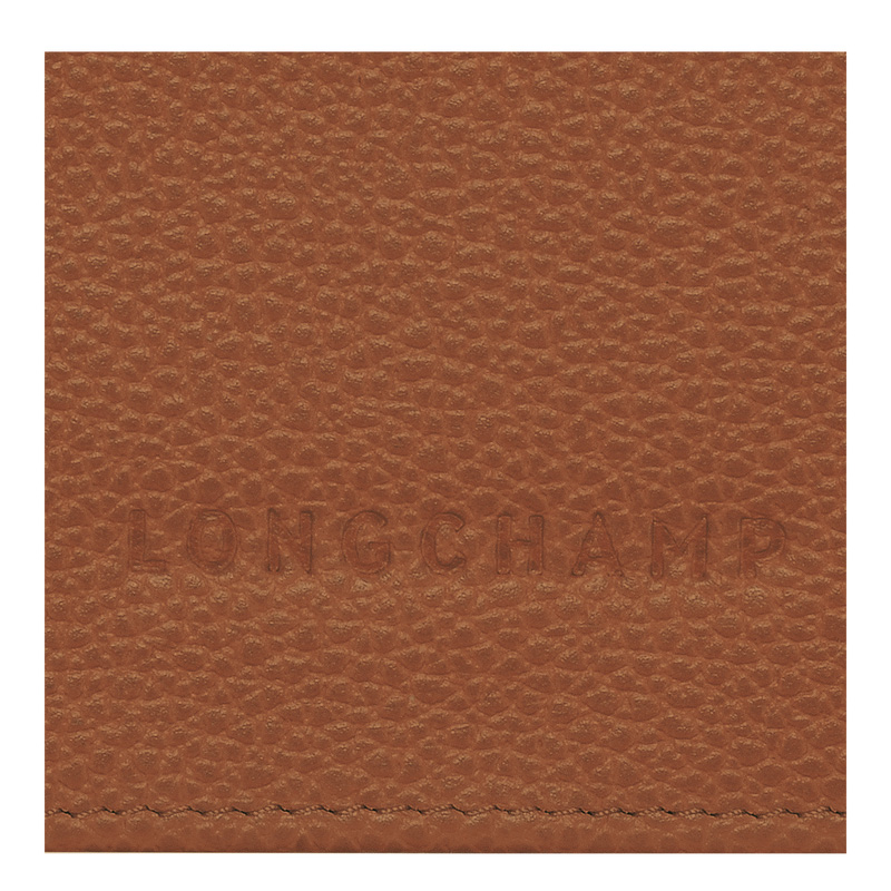 Carteiras Longchamp Le Foulonné Continental wallet Feminino Caramel | LC-SLQK4426