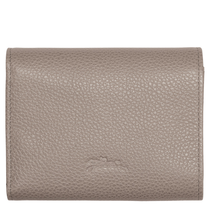 Carteiras Longchamp Le Foulonné Wallet Feminino Turtledove | LC-DWZW0463
