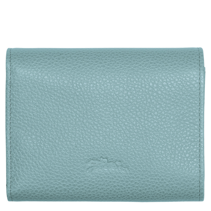 Carteiras Longchamp Le Foulonné Wallet Feminino Eucalyptus | LC-ZHHA6667
