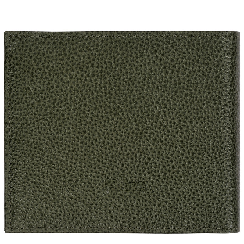 Carteiras Longchamp Le Foulonné Wallet Feminino Caqui | LC-SKZO0749