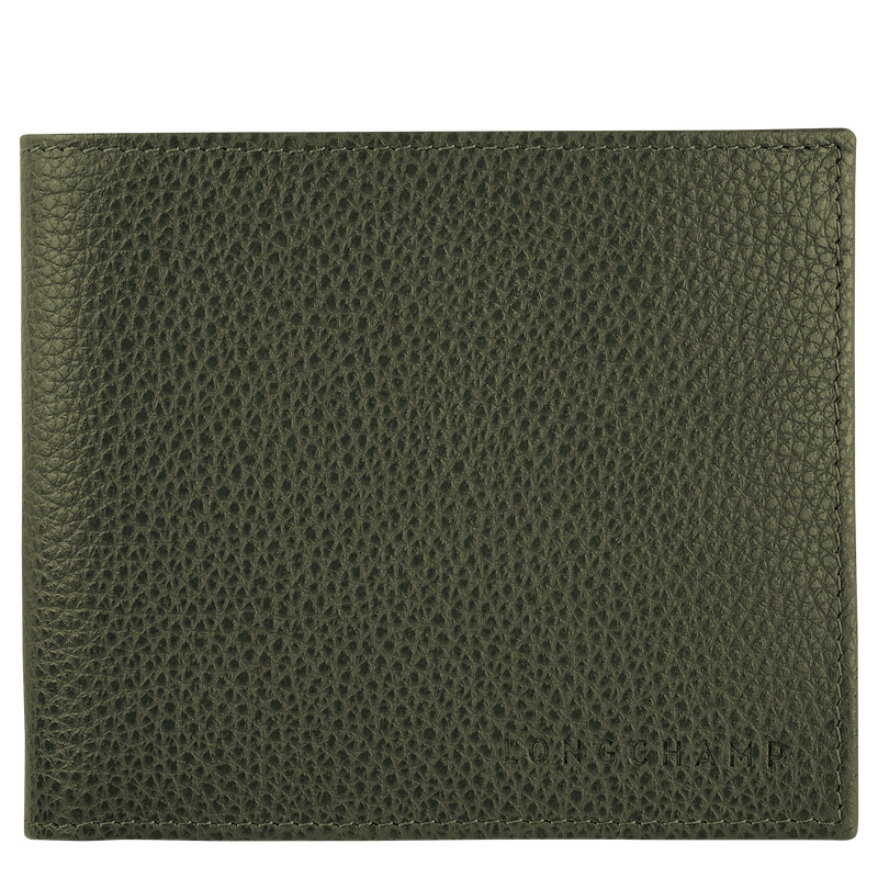 Carteiras Longchamp Le Foulonné Wallet Feminino Caqui | LC-SKZO0749