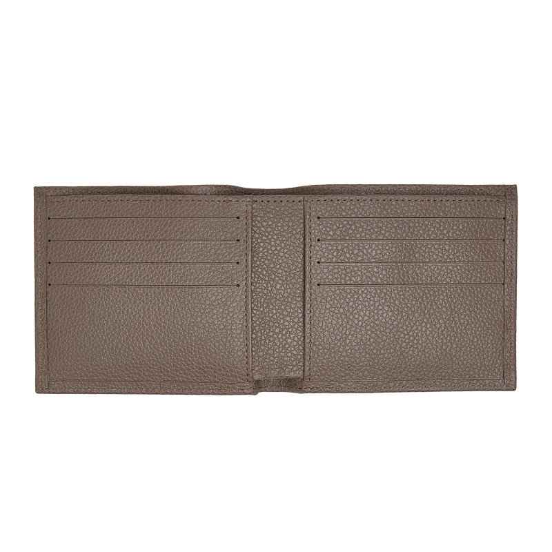 Carteiras Longchamp Le Foulonné Wallet Feminino Turtledove | LC-TPQQ3900