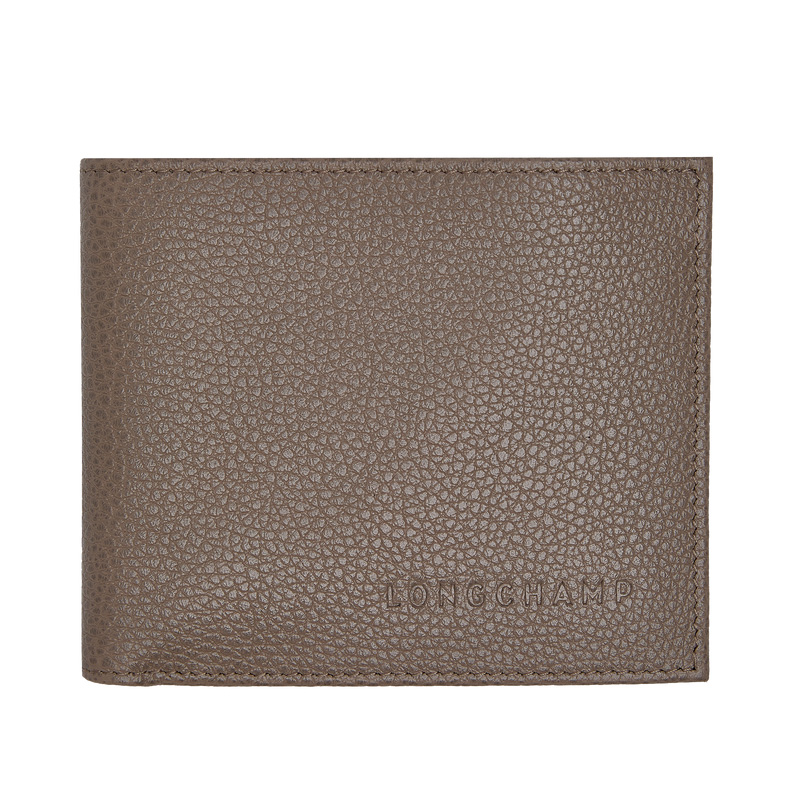 Carteiras Longchamp Le Foulonné Wallet Feminino Turtledove | LC-ZMCC7892