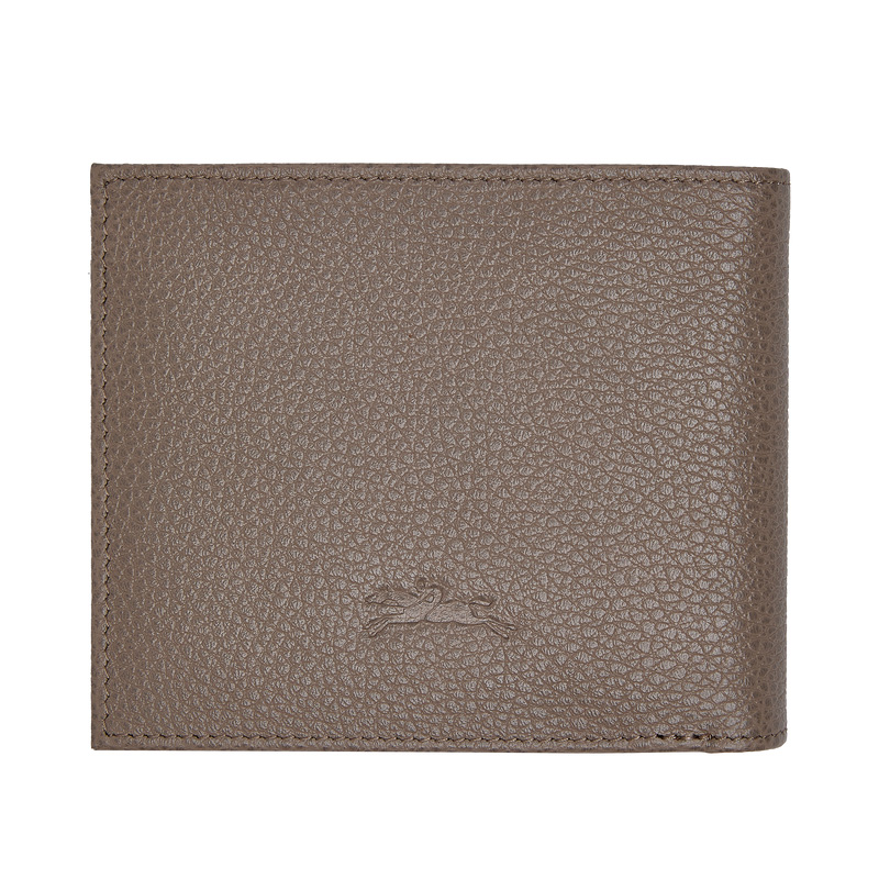 Carteiras Longchamp Le Foulonné Wallet Feminino Turtledove | LC-ZMCC7892
