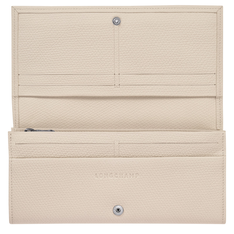 Carteiras Longchamp Le Roseau Flap wallet Feminino Paper | LC-WDHB7376