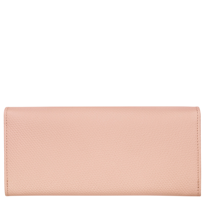 Carteiras Longchamp Le Roseau Flap wallet Feminino Ballerina | LC-XYAG3708