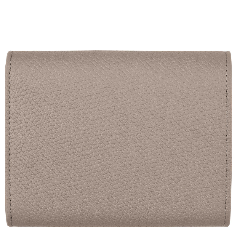 Carteiras Longchamp Le Roseau Wallet Feminino Clay | LC-YROX9063