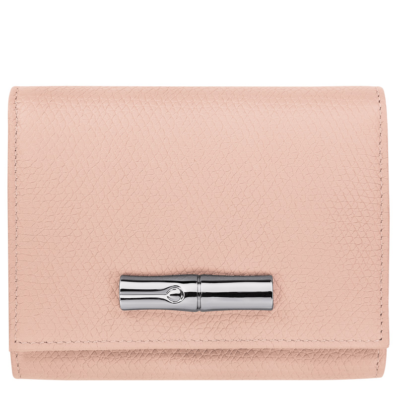 Carteiras Longchamp Le Roseau Wallet Feminino Ballerina | LC-SFFK1166