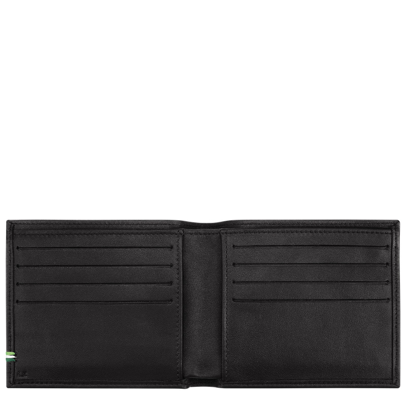 Carteiras Longchamp sur Seine Wallet Masculino Pretas | LC-BDBV3269