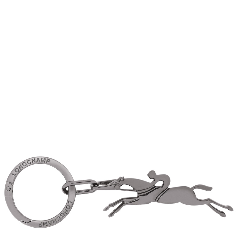 Chaveiro Longchamp Cavalier Keyring Feminino Pretas | LC-BNCZ9323