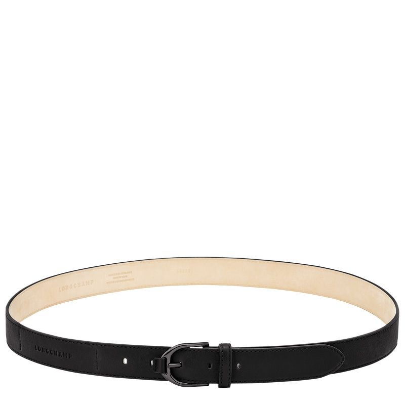 Cintos Longchamp 3D Ladies' belt Feminino Pretas | LC-QXAU4048