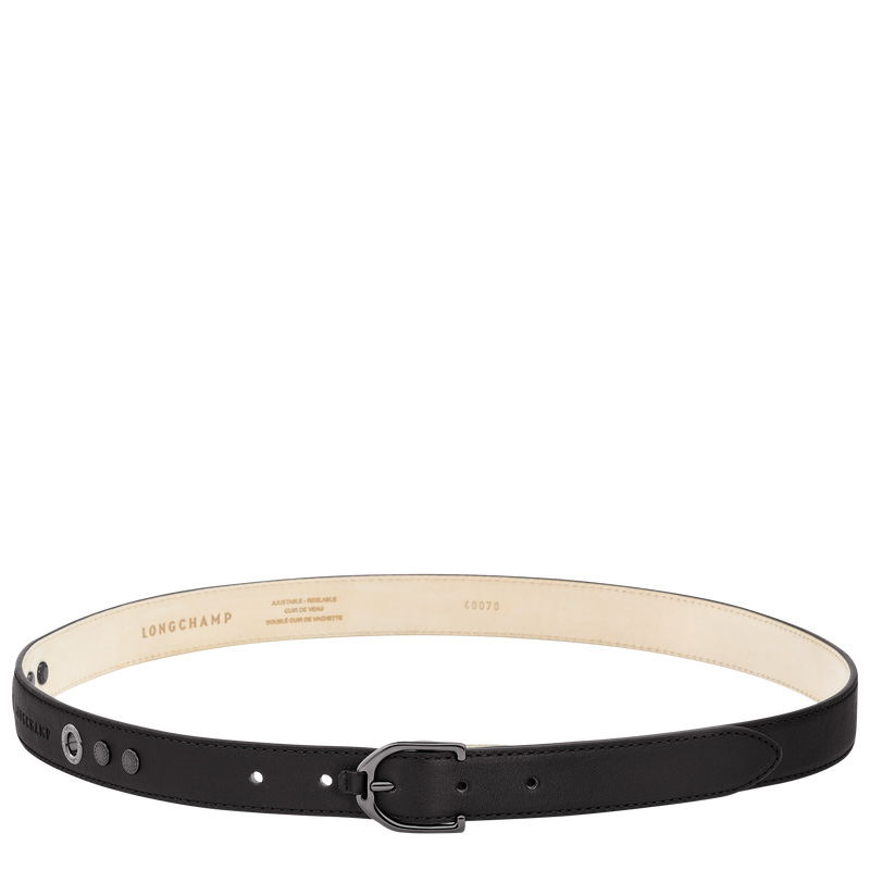 Cintos Longchamp 3D Ladies' belt Feminino Pretas | LC-AURX1924