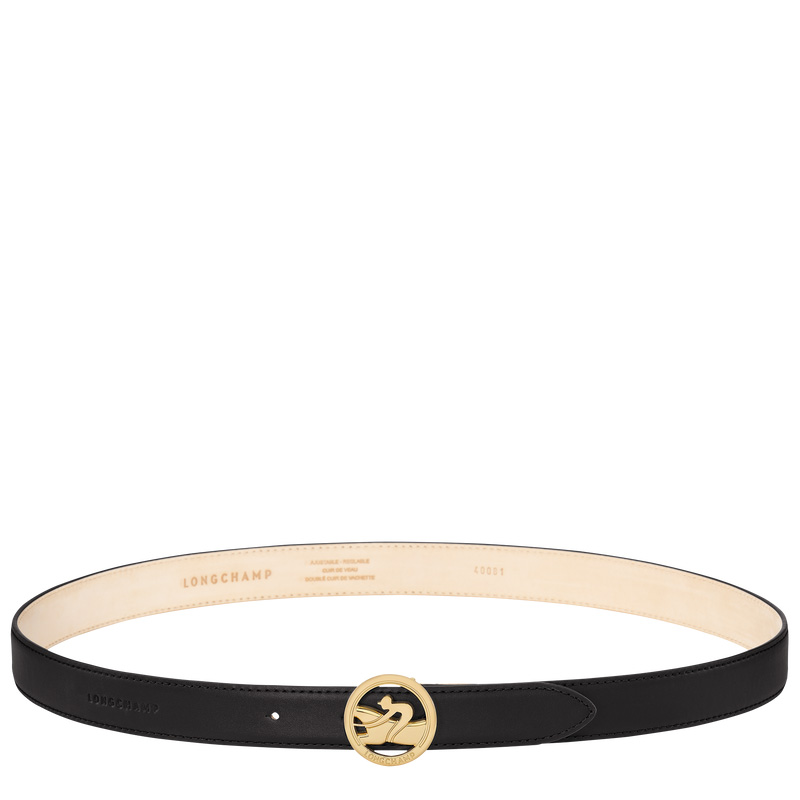 Cintos Longchamp Box-Trot Ladies\' belt Feminino Pretas | LC-ZRBV4260