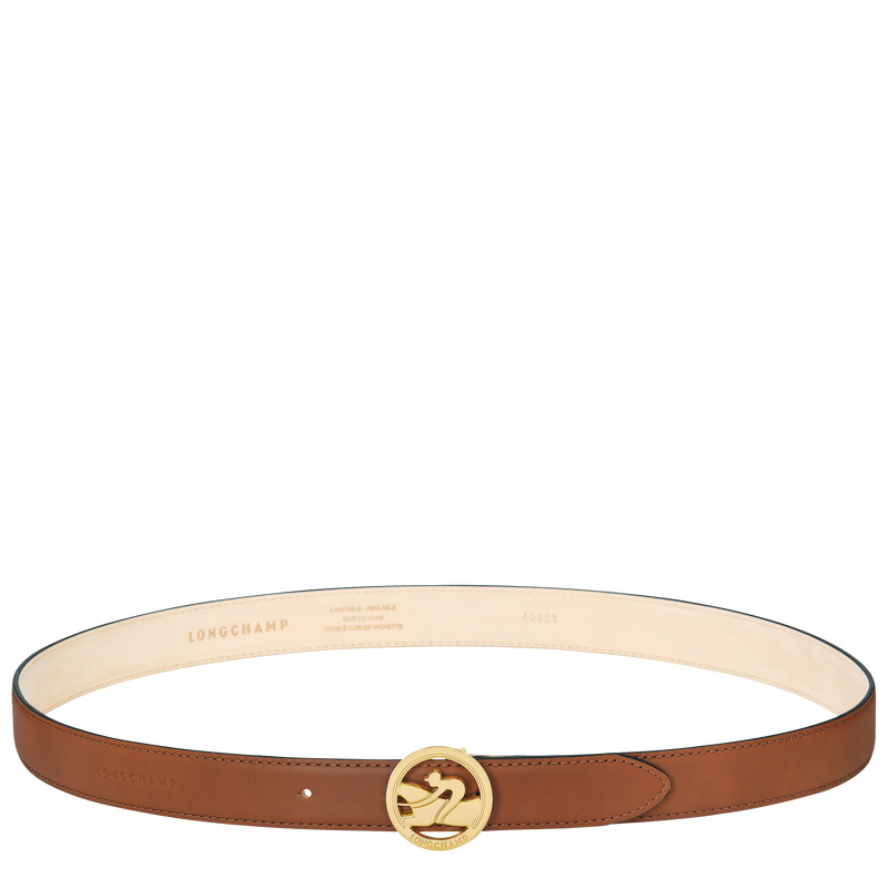 Cintos Longchamp Box-Trot Ladies' belt Feminino Cognac | LC-XLRE6379