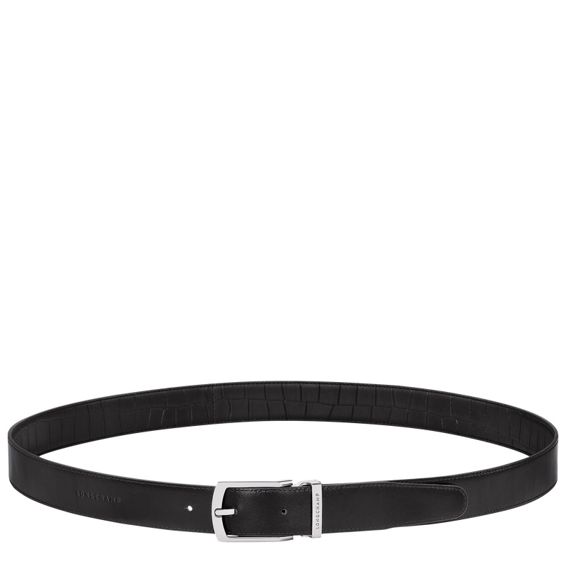 Cintos Longchamp Delta Box Masculino Pretas | LC-XEOI6837