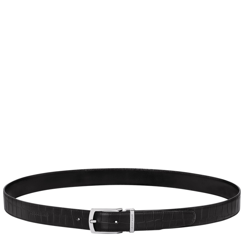 Cintos Longchamp Delta Box Masculino Pretas | LC-XEOI6837