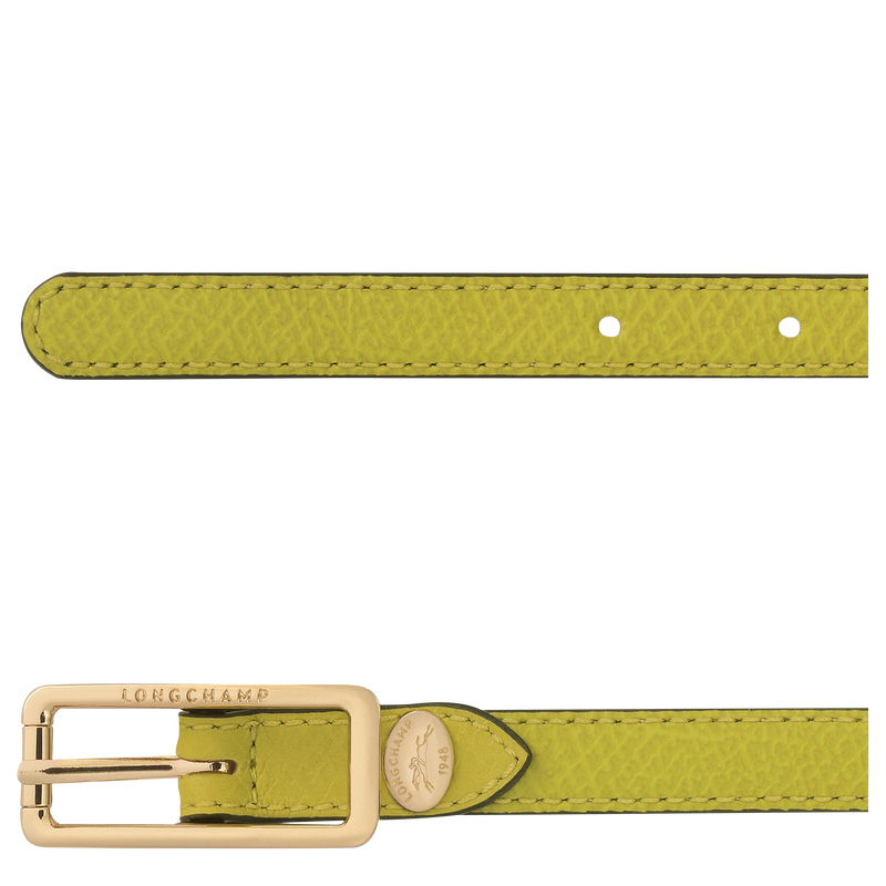 Cintos Longchamp Épure Ladies' belt Feminino Verdes | LC-VYDP8482