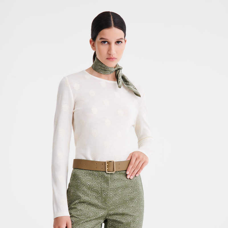 Cintos Longchamp Ladies' belt Feminino Artichoke | LC-DCEE0009