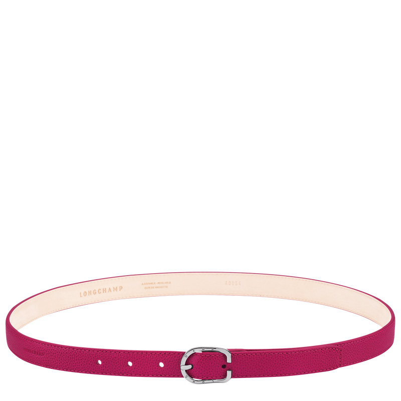 Cintos Longchamp Le Foulonné Ladies' belt Feminino Beetroot | LC-DUTF1168