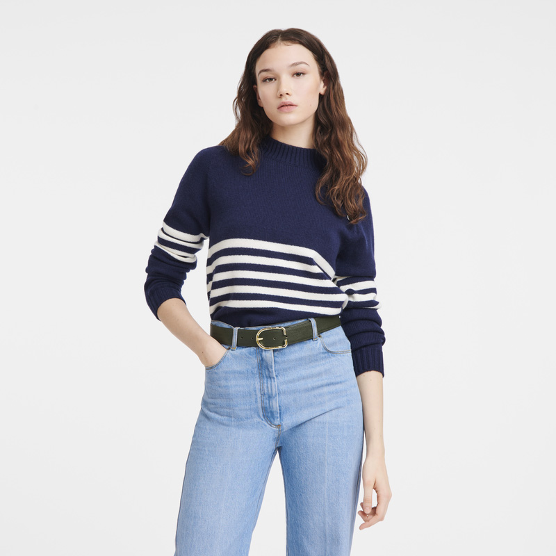 Cintos Longchamp Le Foulonné Ladies' belt Feminino Caqui | LC-WTVE9668