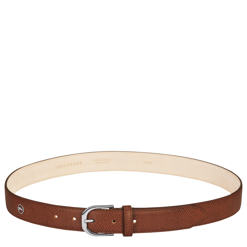 Cintos Longchamp Le Pliage Ladies' Belt Feminino Cognac | LC-FBUK3284