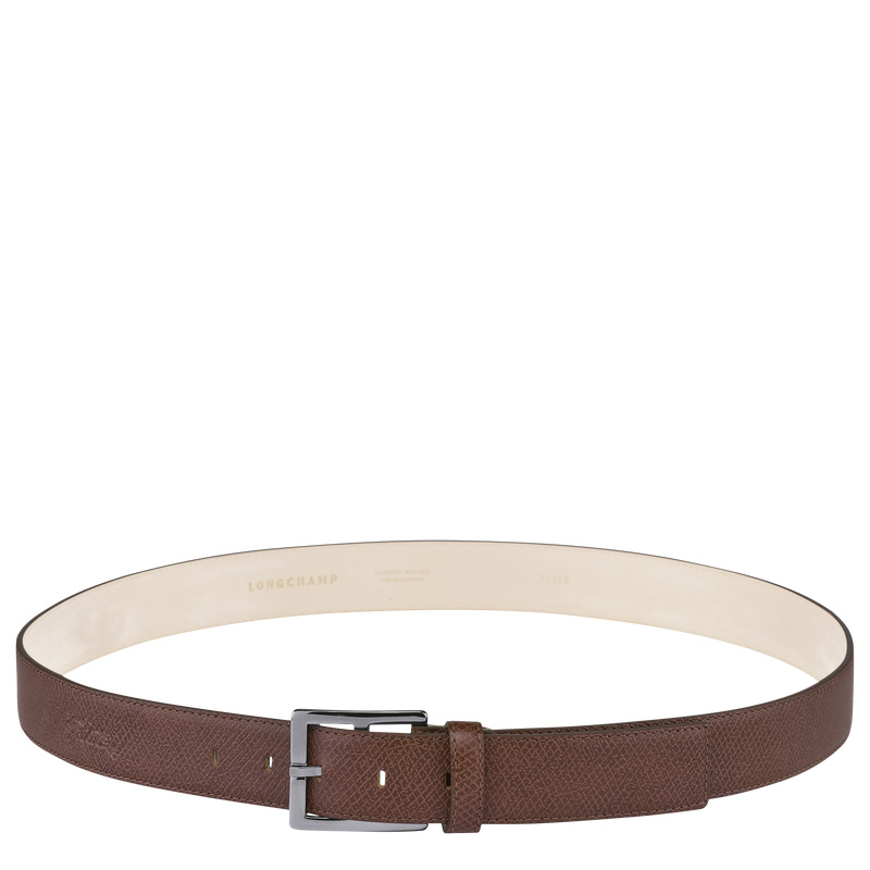Cintos Longchamp Le Pliage Men's belt Masculino Marrom | LC-CPIC4812