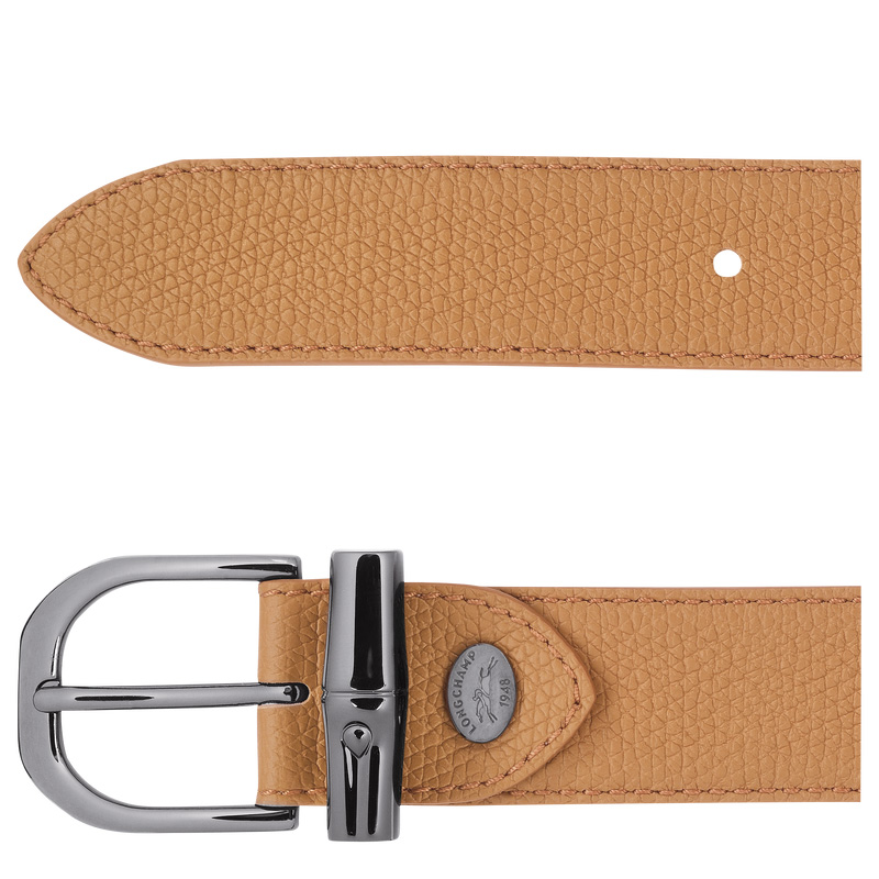 Cintos Longchamp Le Roseau Ladies' belt Feminino Walnut | LC-MPFH8296