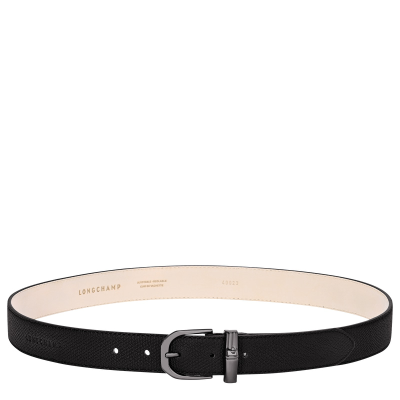 Cintos Longchamp Le Roseau Ladies\' belt Feminino Pretas | LC-NJOW9571