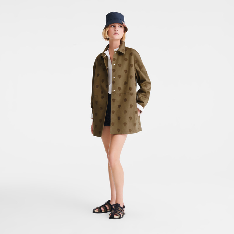 Jaquetas Longchamp Coat Feminino Artichoke | LC-FEEA9002