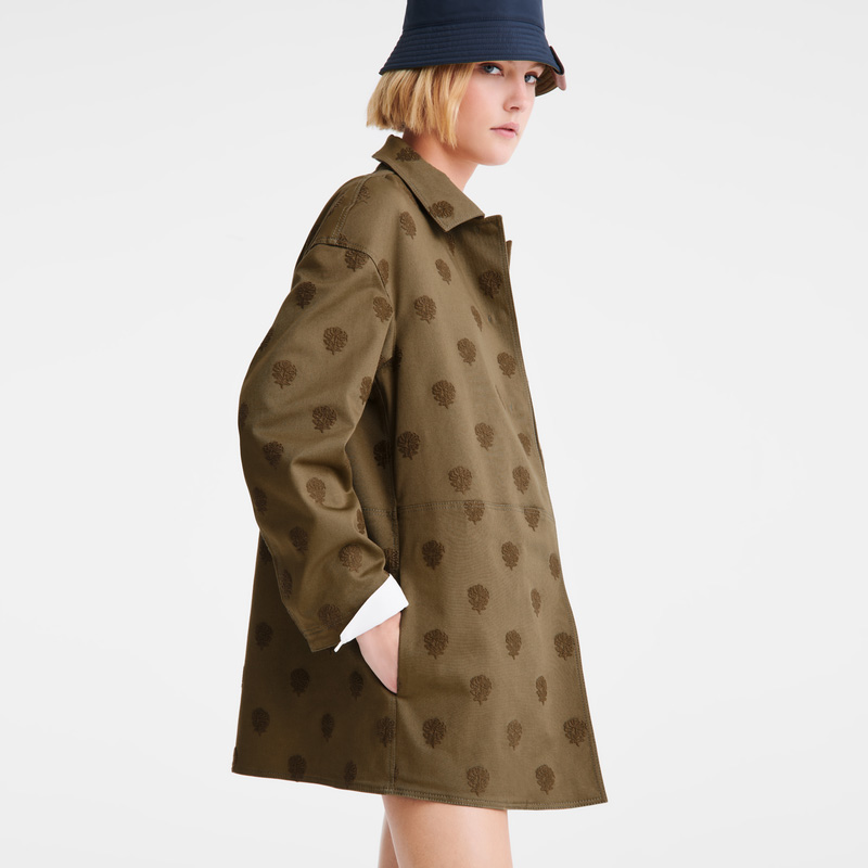 Jaquetas Longchamp Coat Feminino Artichoke | LC-FEEA9002