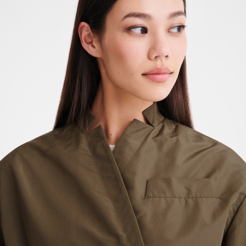 Jaquetas Longchamp Kimono jacket Feminino Artichoke | LC-JOSE7312