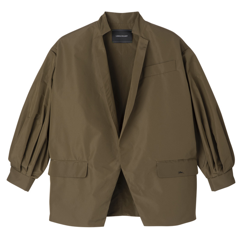 Jaquetas Longchamp Kimono jacket Feminino Artichoke | LC-JOSE7312