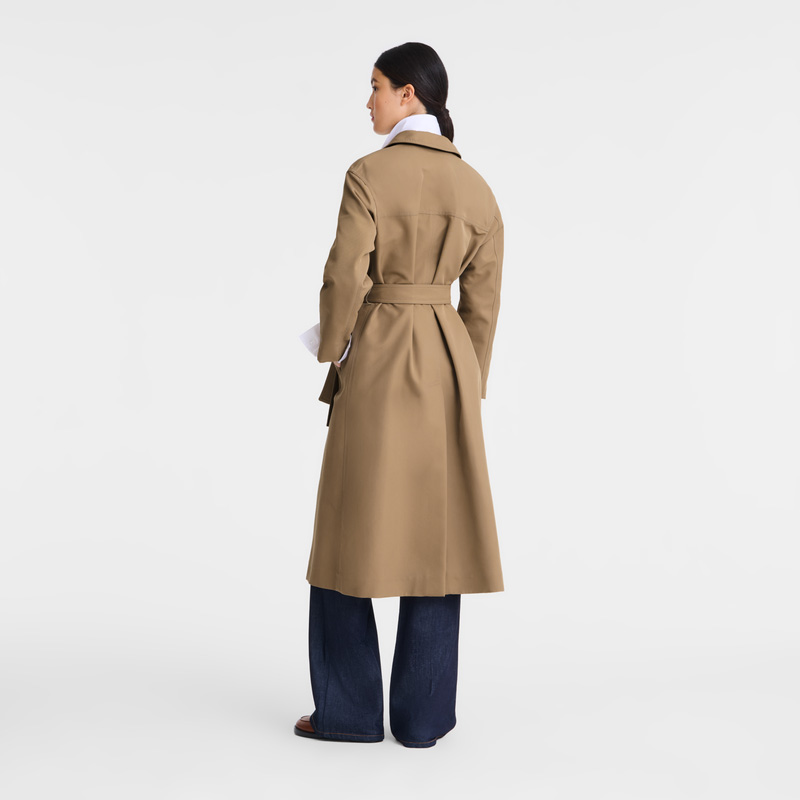 Jaquetas Longchamp Trench coat Feminino Root | LC-EVGE6669