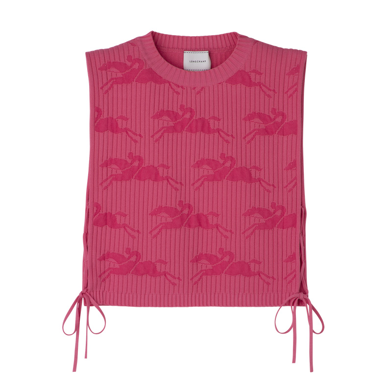 Knitwear Longchamp Top Feminino Rosa | LC-URYW2969