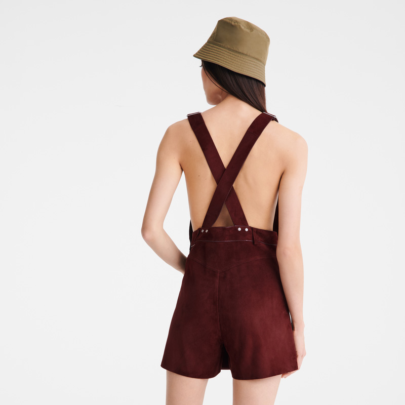 Macacão Longchamp Jumpsuit Feminino Eggplant | LC-XSND0318