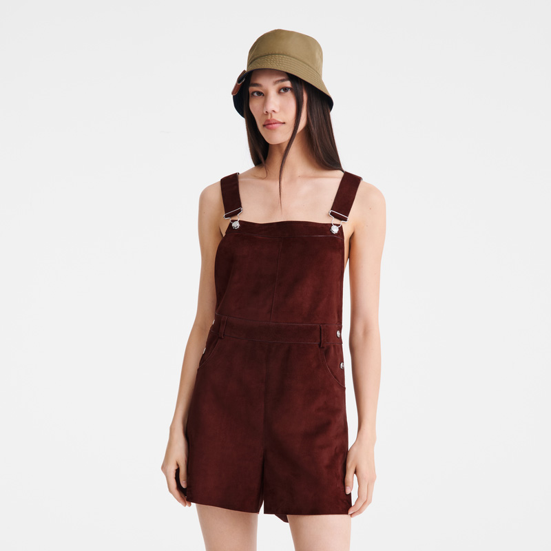 Macacão Longchamp Jumpsuit Feminino Eggplant | LC-XSND0318